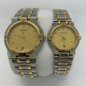 Authentic Matching Gucci Watches